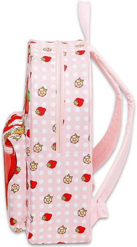 Strawberry Shortcake Backpack and Lunch Bag Set - Bundle with 16" Backpack, Lunchbox, Water Bottle, More | Strawberry Shortcake School Bag with Lunch Box for Girls in Saudi Arabia