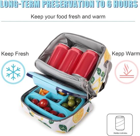 Tilami Rolling Backpack for Kids 19 inch with Lunch Bag Wheeled Laptop Backpack,Lemon in Kuwait
