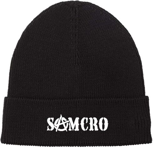 Sons of Anarchy Samcro Embroidered Beanie Black in Saudi Arabia