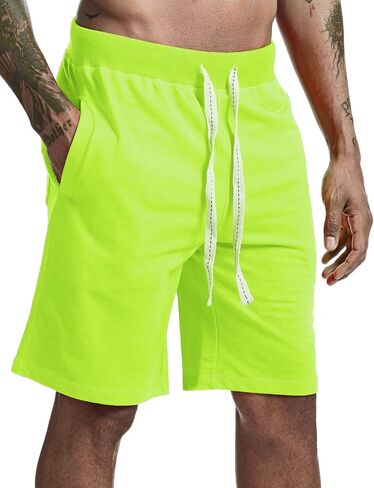 Men's Casual Cotton Athletic Shorts in Saudi Arabia
