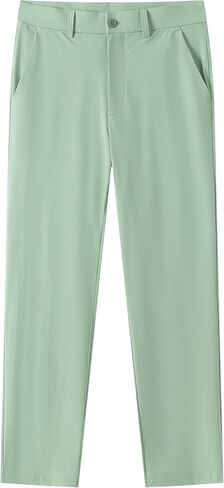 Mens Dress Pants Work Business Casual Trousers 30"/32"/34" Stretch Golf Travel Lounge Slacks Suit with Pockets in Saudi Arabia