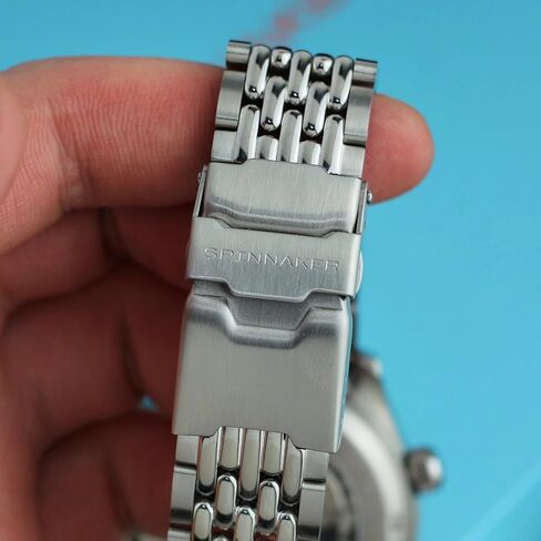 Spinnaker | Bradner GMT Automatic Watch | 42mm | Aquamarine Blue in Saudi Arabia