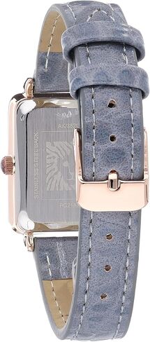 Anne Klein Women's Glitter Accented Croco-Grain Strap Watch, AK/3820 in Saudi Arabia