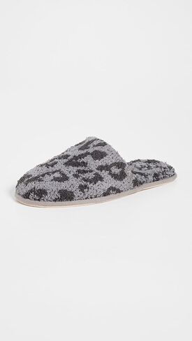 Barefoot Dreams CozyChic Barefoot in The Wild Slipper، جرافيت/كربون، SM in Kuwait