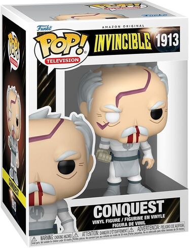 فانكو بوب! TV: Invincible - Conquest - 1/6 Odds for Rare Chase Variant - شخصية فينيل قابلة للتجميع - فكرة هدية - بضائع رسمية - ألعاب للأطفال والكبار - عشاق الأبطال الخارقين in Kuwait