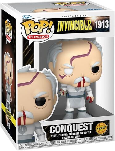 فانكو بوب! TV: Invincible - Conquest - 1/6 Odds for Rare Chase Variant - شخصية فينيل قابلة للتجميع - فكرة هدية - بضائع رسمية - ألعاب للأطفال والكبار - عشاق الأبطال الخارقين in Kuwait