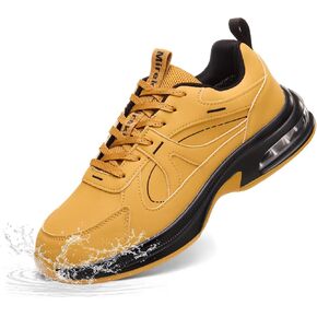 Non Slip Work Shoes for Men Waterproof & Oil Resistant Chef Shoes Lightweight Comfortable Sneakers for Restaurant Food Service & Daily Walking Use in Saudi Arabia