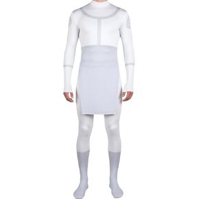 Mark Grayson Costunme White Bodysuit for Adult Men Leotard Halloween Cosplay Jumpsuit Outfits in Saudi Arabia