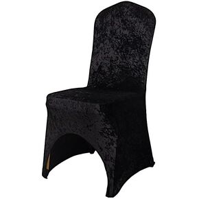 Balsa Circle Sage Green Fitted Spandex Crushed Velvet Stretchable Banquet Chair Cover Wedding Party Events Reception Home Decorations Supplies in Saudi Arabia
