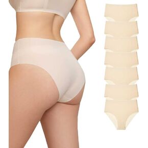D.DUO Disposable Underwear for Women, Silky Seamless Invisible, Reusable Disposable Panties for Travel Hotal Stays(7PK) in Saudi Arabia