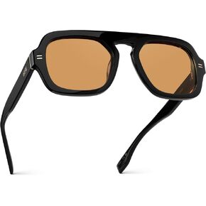 WearMe Pro WMP Eyewear – Women’s Polarized Oversized Square Sunglasses: Flat-Top Frame with Retro High-Fashion Style in Kuwait