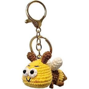 Crochet Animal Keychain, Cute Keychains for Women Girls Purse Backpacks Charms Gifts in Saudi Arabia