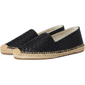 Soludos Women's Woven Leather Original Espadrille Noche Black 8-8.5 Medium in Saudi Arabia