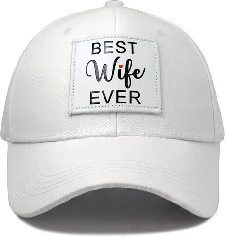 Waldeal Husband and Wife Hats for Men Women, Funny Adjustable Cotton Couple Baseball Cap in Kuwait