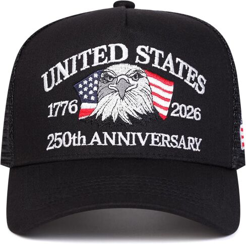 250 Anniversary USA Hat, 1776-2026 Baseball for Cap Men Women in Saudi Arabia