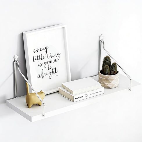 Small Floating Shelf for Wall No Drill 11lb Strong Hold with Adhesive and Nails in Saudi Arabia