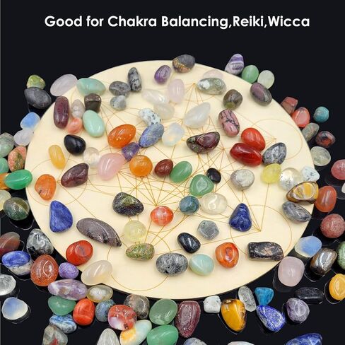 Bulk Gemstones and Crystals Set,30Kinds+ Tumbled Polished Stones Crystals for Healing, Reiki, Meditation, Crafting, Home Decorations (0.5lb) in Saudi Arabia