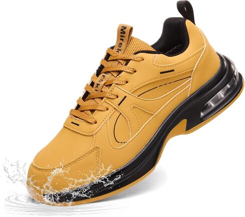 Non Slip Work Shoes for Men Waterproof & Oil Resistant Chef Shoes Lightweight Comfortable Sneakers for Restaurant Food Service & Daily Walking Use in Saudi Arabia