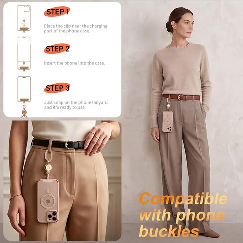 Quick Release Keychain,Compatible With Phone Buckle,Detachable Key Clip, Pull-Apart Key Rings for Men & Women,Travel Essential Accessories in Saudi Arabia