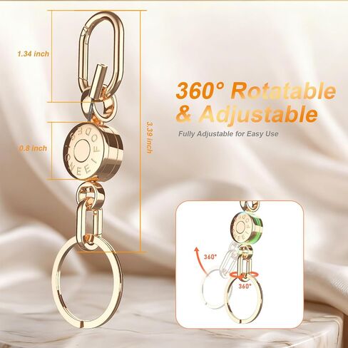 Quick Release Keychain,Compatible With Phone Buckle,Detachable Key Clip, Pull-Apart Key Rings for Men & Women,Travel Essential Accessories in Saudi Arabia