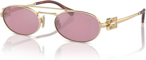 Miu Miu SMU 54ZS Pale Gold/Bordeaux 53/19/140 women Sunglasses in Saudi Arabia