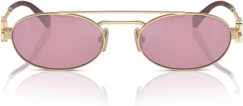 Miu Miu SMU 54ZS Pale Gold/Bordeaux 53/19/140 women Sunglasses in Saudi Arabia