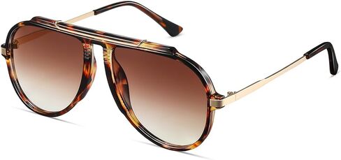 kimorn Oversized Aviator Sunglasses for Women 70s Retro Sun Glasses Classic Vintage Shades UV Protection in Saudi Arabia