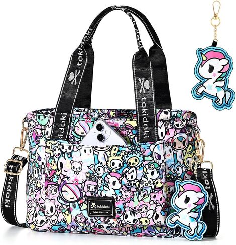 tokidoki Tote Bag for Women Tote Handbags Large Capacity Shoulder Bag with Strap Crossbody Bag for Trave in Saudi Arabia