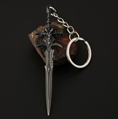 Sword Keychain for Game Cosplay Prop Key chian, Metal Collectible Desk Decoration in Saudi Arabia