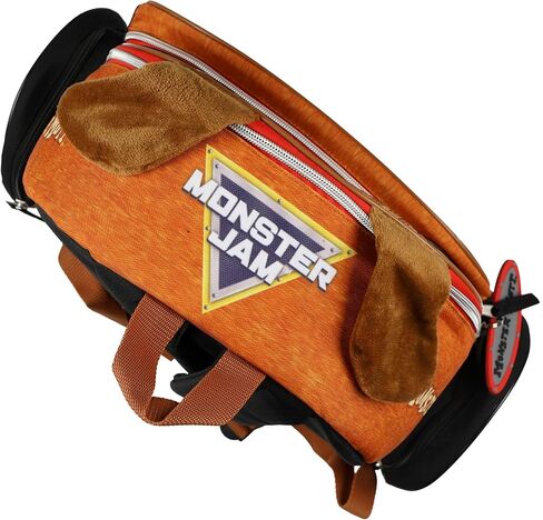 INTIMO Monster Jam Backpack 16" Monster Mutt Top Dog Book Bag with 3D Ears in Saudi Arabia