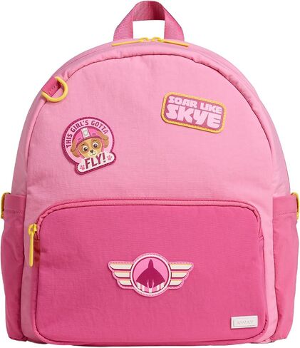 Away PAW Patrol Kids Backpack, Lightweight Daypack, Durable Zippered Backpack for Boys & Girls, Perfect for Trips & Vacations, Skye Pilot Pink in Saudi Arabia