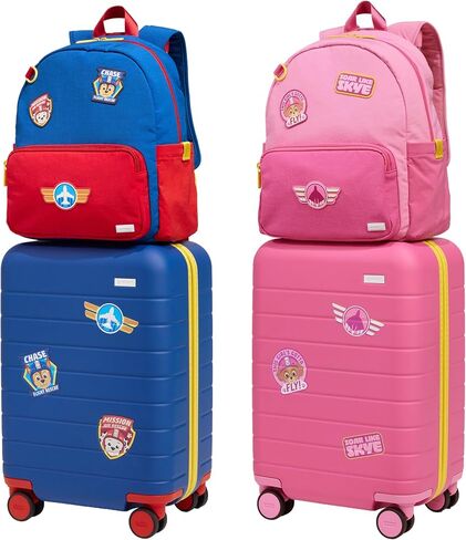 Away PAW Patrol Kids Backpack, Lightweight Daypack, Durable Zippered Backpack for Boys & Girls, Perfect for Trips & Vacations, Skye Pilot Pink in Saudi Arabia