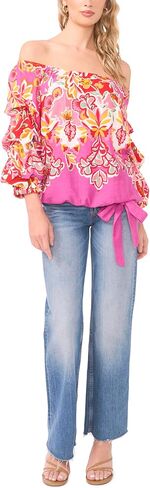 Vince Camuto Women's Off-the-Shoulder Balloon Sleeve Blouse in Saudi Arabia