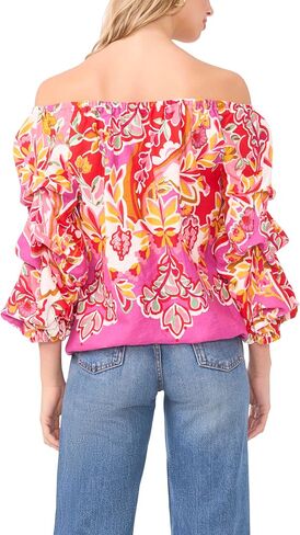 Vince Camuto Women's Off-the-Shoulder Balloon Sleeve Blouse in Saudi Arabia