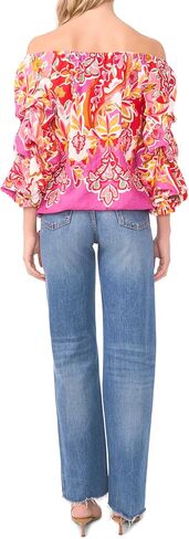 Vince Camuto Women's Off-the-Shoulder Balloon Sleeve Blouse in Saudi Arabia