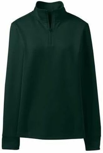 Lands' End School Uniform Women's Quarter Zip Pullover in Saudi Arabia