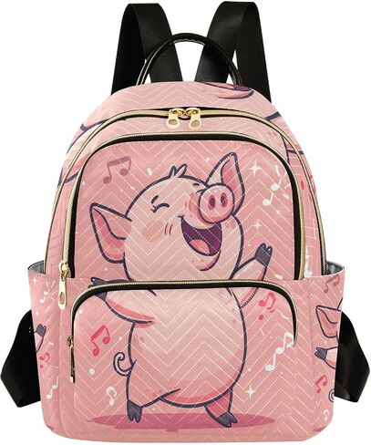 ALAZA Highland Cow Rose Butterfly Women Backpack Purse Shoulder Bag in Kuwait