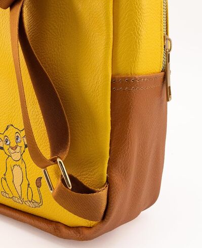 Disney Lion King Backpack for Women, Men, Boys, Girls, Unisex | Cute PU Leather 10" Simba Mini Backpack Purse Shoulder Purse | Lion King Bag and Accessories in Kuwait