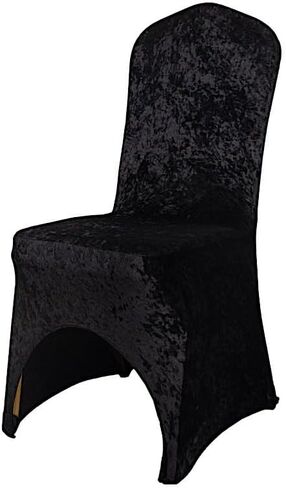 Balsa Circle Sage Green Fitted Spandex Crushed Velvet Stretchable Banquet Chair Cover Wedding Party Events Reception Home Decorations Supplies in Saudi Arabia