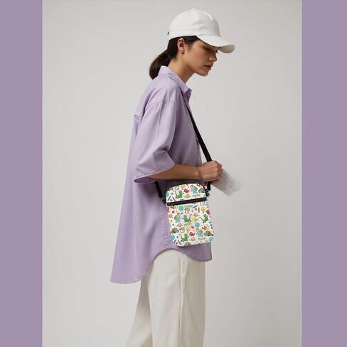 Cartoon Inspire Crossbody Bag Cartoon Quote Messenger Bag Teacher Appreciation Homeschool Gift in Kuwait