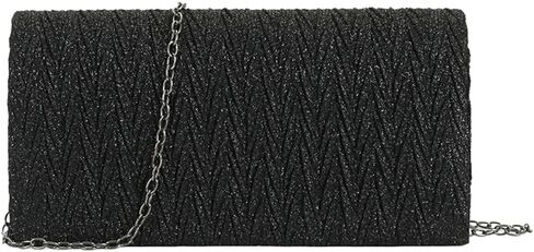 Molodo Envelope Evening Clutch for Women Shiny Formal Handbag Elegant Clutch Purse Weddings Party in Kuwait