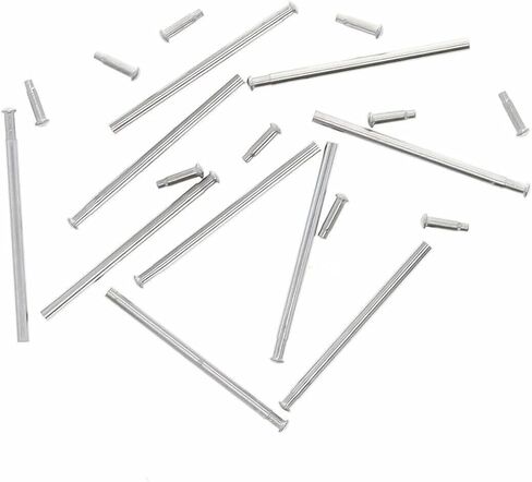 Ewatchparts 10 Set 20mm Tube Friction Pins Compatible With Fixing Men Citizen Eco Drive Watch Band Clasp in Saudi Arabia