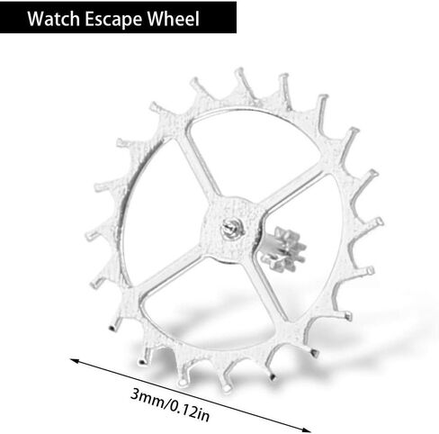 Watch Movement Accessories,Escape Wheel Watch Replacement Part for ETA 2824-2 2836-2 2834 Movement Repairing Part Replacement Accessory in Saudi Arabia