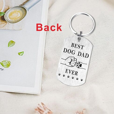 هدايا عيد الأب من Laluminter - أفضل سلسلة مفاتيح للأب على الإطلاق - I Woof You Gift من Doggy إلى Daddy in Kuwait