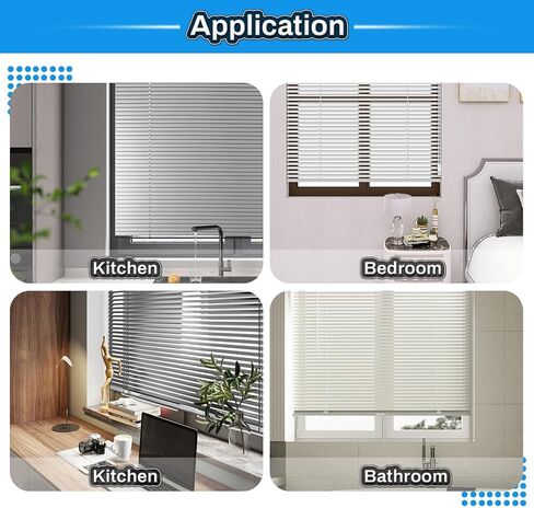 35" Blind Wand Replacement,White Plastic Vertical Blind Wand with Hook, Cordless Tilt Control Rod for Window Shades, Blinds, and Curtains (Easy Install, Durable & Lightweight) in Kuwait