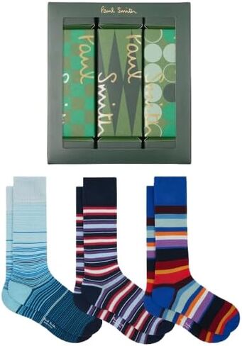 PS Paul Smith MEN SOCK 3P NAVY CRACKER,Oxford,0 in Kuwait