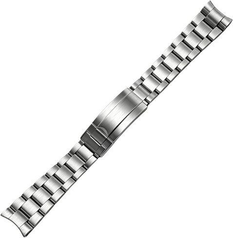Oyster Watch Band Replacement For Rolex Daytona GMT Submariner 16013 16233 16618 Male Antirust Solid Stainless Curved Interface 20mm in Kuwait