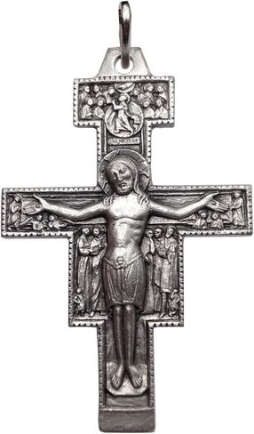 I G J CRUCIFIX OF SAINT DAMIANO (FAITHFUL REPRODUCTION OF THE CRUCIFIX THAT SPOKE TO SAINT FRANCIS OF ASSISI) - 100% MADE IN ITALY in Kuwait