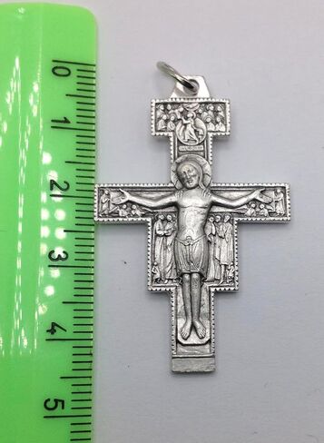 I G J CRUCIFIX OF SAINT DAMIANO (FAITHFUL REPRODUCTION OF THE CRUCIFIX THAT SPOKE TO SAINT FRANCIS OF ASSISI) - 100% MADE IN ITALY in Kuwait