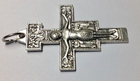 I G J CRUCIFIX OF SAINT DAMIANO (FAITHFUL REPRODUCTION OF THE CRUCIFIX THAT SPOKE TO SAINT FRANCIS OF ASSISI) - 100% MADE IN ITALY in Kuwait